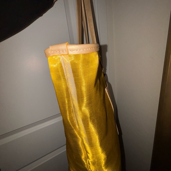 Love Moschino Gold Mesh tote bag - Picture 9 of 10